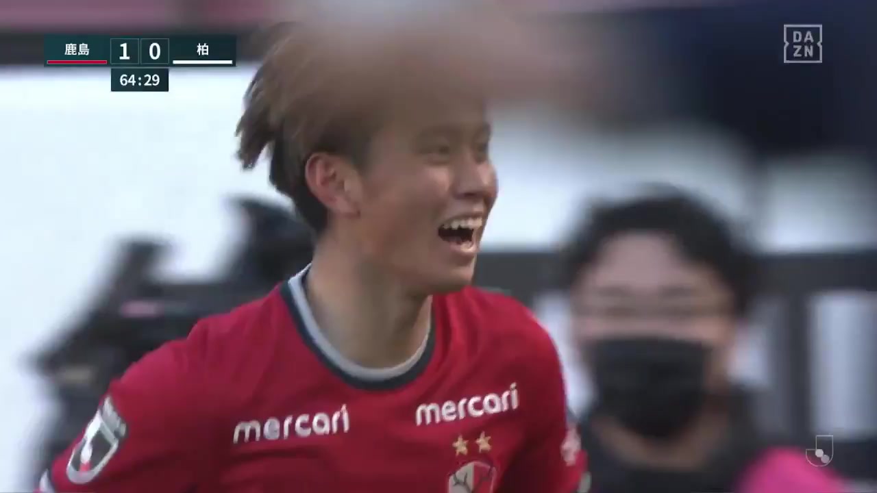 JPN D1 Kashima Antlers Vs Kashiwa Reysol Ryotaro Araki Goal in 65 min, Score 1:0