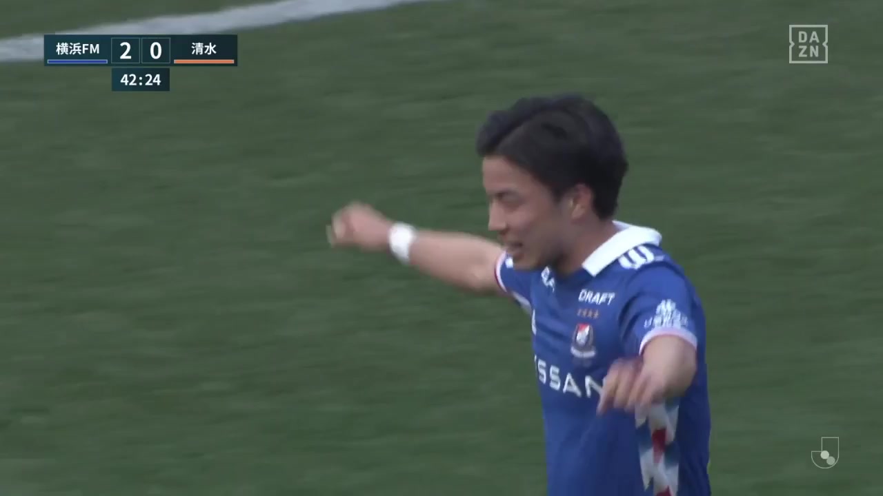 JPN D1 Yokohama Marinos Vs Shimizu S-Pulse 42 ทำประตู Kaina Yoshio ประตู, ทำคะแนน 2:0