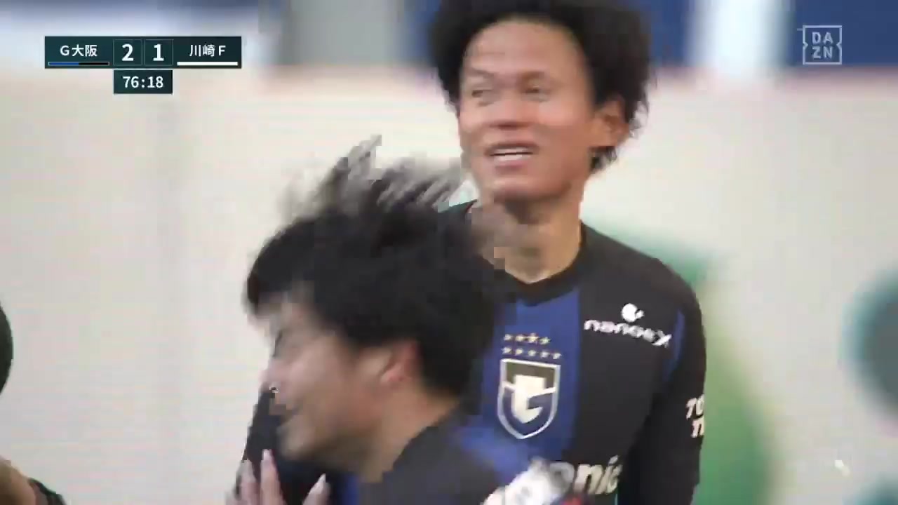 JPN D1 Gamba Osaka Vs Kawasaki Frontale Kosuke Onose Goal in 76 min, Score 2:1