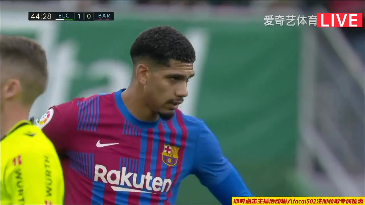 Laliga1 Elche Vs FC Barcelona 43 phút Vào, ghi bàn 1:0