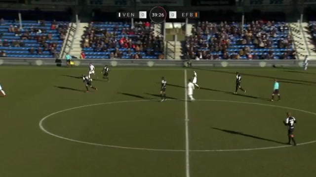 DEN D1 Vendsyssel Vs Esbjerg Lucas Jensen Goal in 40 min, Score 1:0