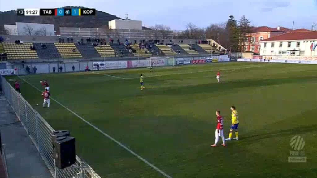 SLO D1 Tabor Sezana Vs FC Koper 93 phút Dino StancicVào, ghi bàn 1:1