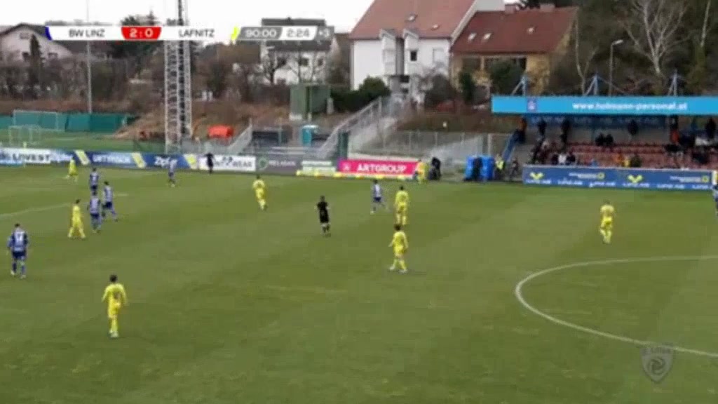 128 FC Blau Weiss Linz Vs Lafnitz 94 skor gol , skor 3:0