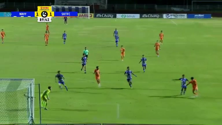 THA L2 Navy FC Vs Sukhothai  Goal in 90 min, Score 1:2
