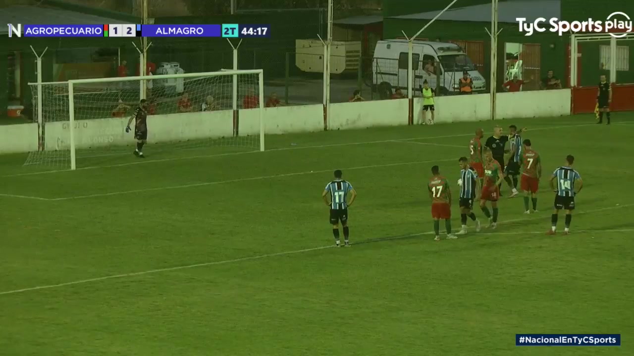 ARG D2 Agropecuario de Carlos Casares Vs Almagro 91 ทำประตู  ประตู, ทำคะแนน 2:2