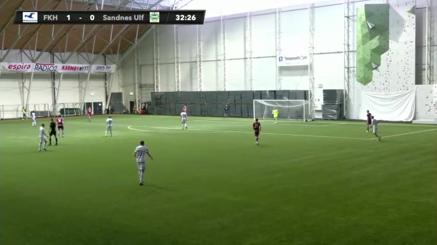 INT CF Haugesund Vs Sandnes Ulf 33 phút Vào, ghi bàn 1:1