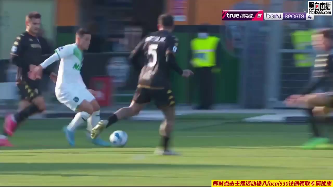 Serie A Venezia Vs Sassuolo Domenico Berardi Goal in 72 min, Score 1:4