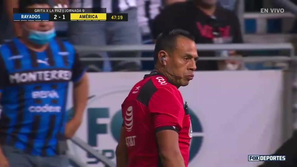 140 Monterrey Vs Club America 48 skor gol Rogelio Gabriel Funes Mori, skor 2:1