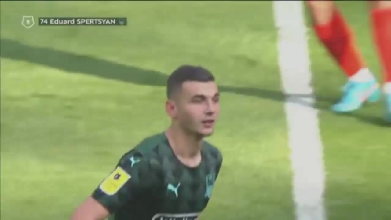 10 FC Krasnodar Vs Ural Sverdlovsk Oblast 60 skor gol Eduard Spertsyan, skor 1:0