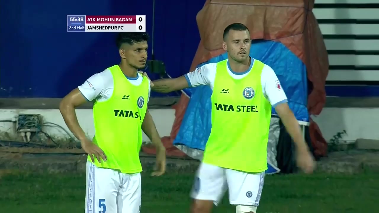 ISL ATK Mohun Bagan Vs Jamshedpur FC 56 phút Vào, ghi bàn 0:1