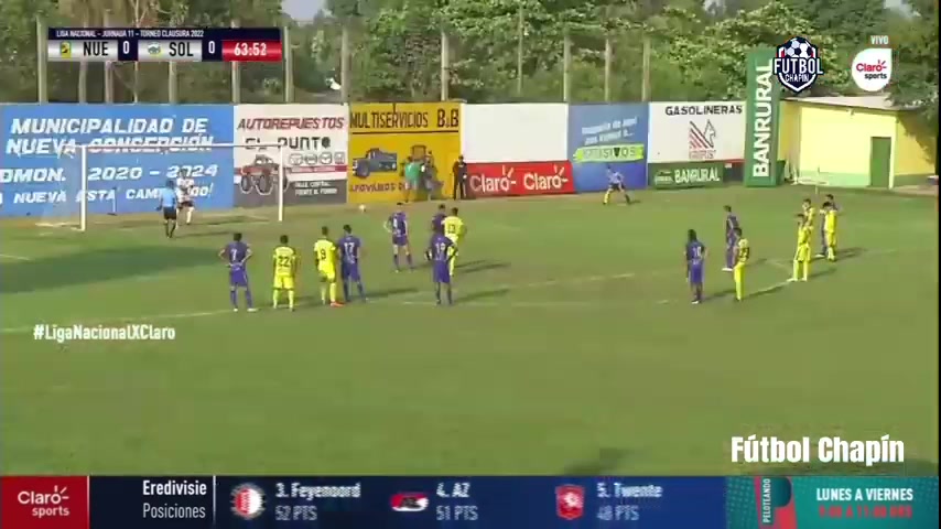 GUA D1 Nueva Concepcion Vs CSD Solola  Goal in 66 min, Score 1:0