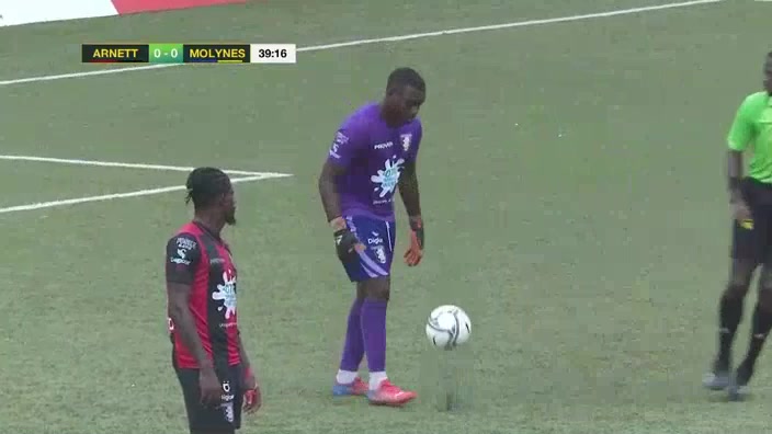 JAM D1 Arnett Gardens Vs Molynes United 40 phút Vào, ghi bàn 0:1