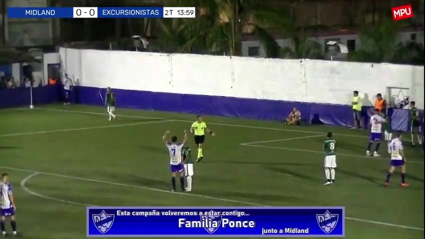 ACT  M Ferrocarril Midland Vs Excursionistas 59 phút Vào, ghi bàn 1:0