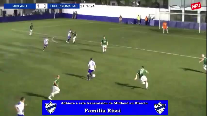 ACT  M Ferrocarril Midland Vs Excursionistas 62 phút Vào, ghi bàn 2:0