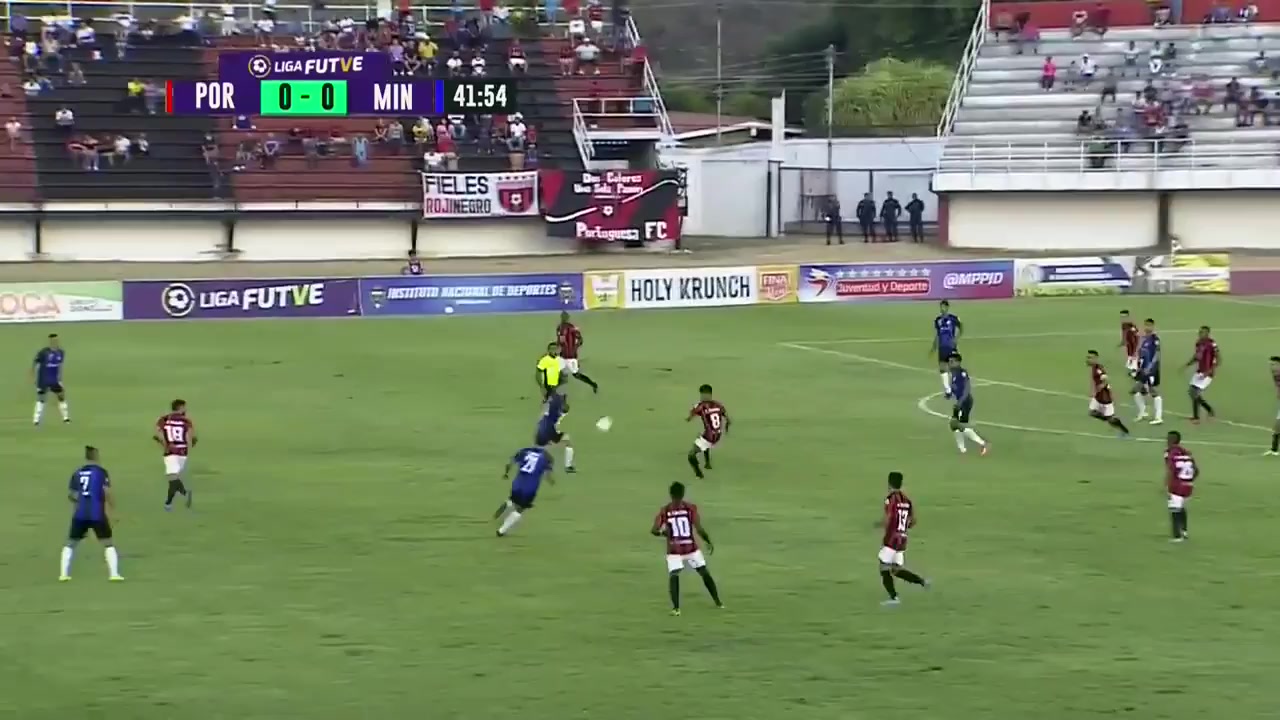 391 Portuguesa FC Vs Mineros de Guayana 42 skor gol , skor 0:1