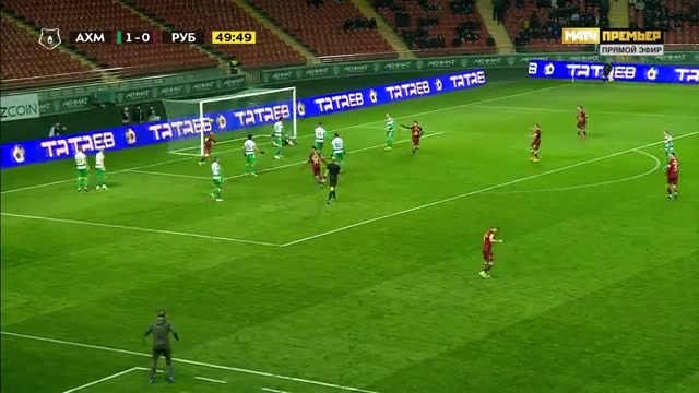 10 Terek Grozny Vs Rubin Kazan 49 skor gol , skor 1:1