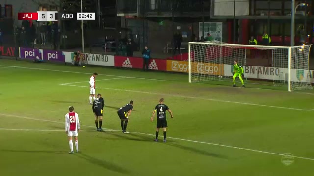 17 Jong Ajax (Youth) Vs ADO Den Haag 83 skor gol , skor 6:3