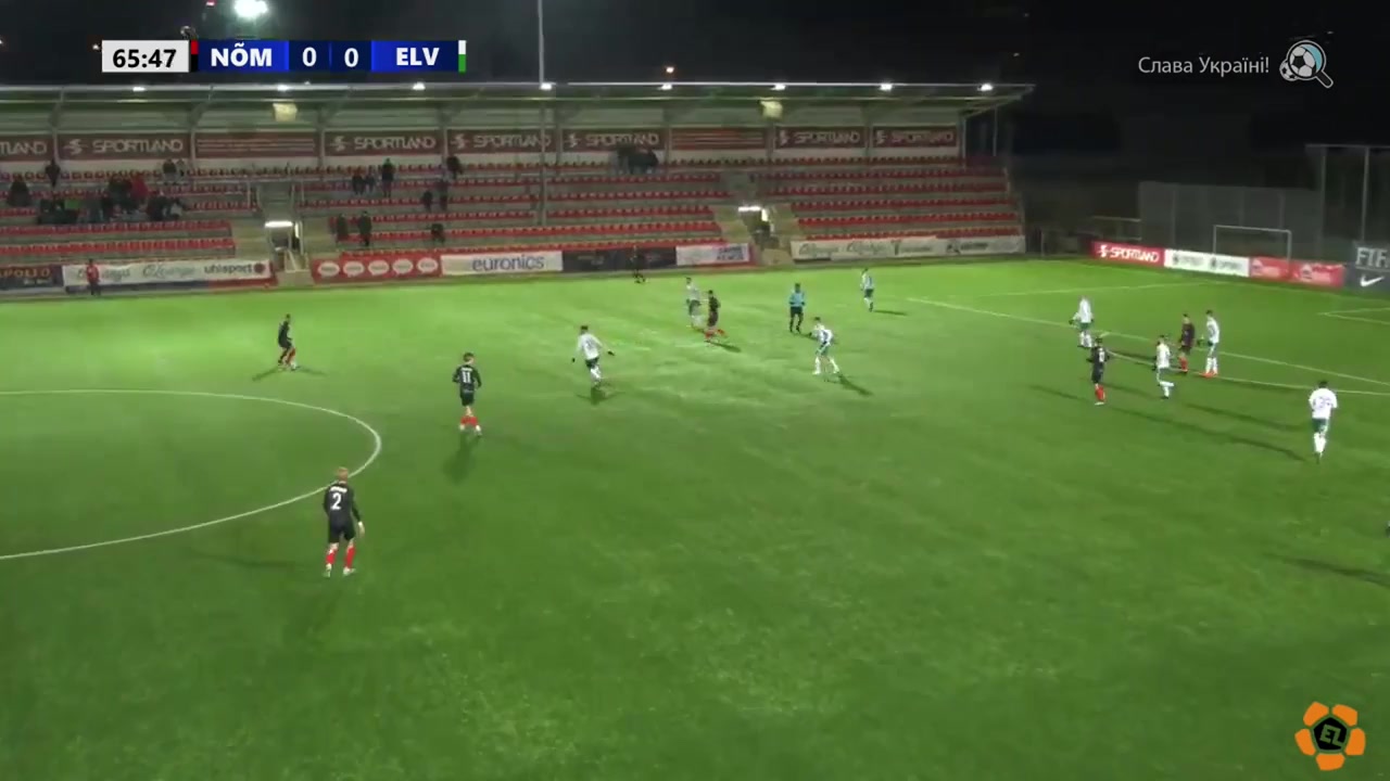 EST D2 FC Nomme United Vs Elva  Goal in 67 min, Score 1:0