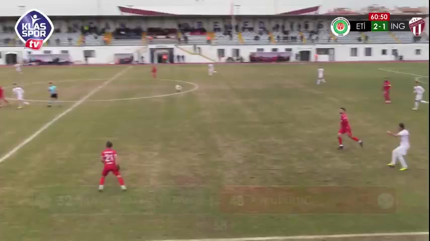 TUR D3 Etimesgut Belediye Spor Vs Inegolspor Furkan Özyapı Goal in 61 min, Score 2:2