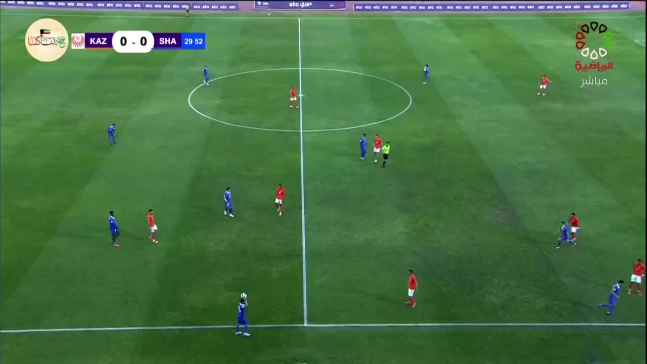 KUW D1 Al-Shabab(KUW) Vs Kazma  Goal in 30 min, Score 0:1