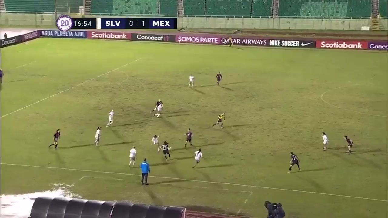 CNCF WU20 El Salvador (w) U20 Vs Mexico (w) U20  Goal in 16 min, Score 0:2