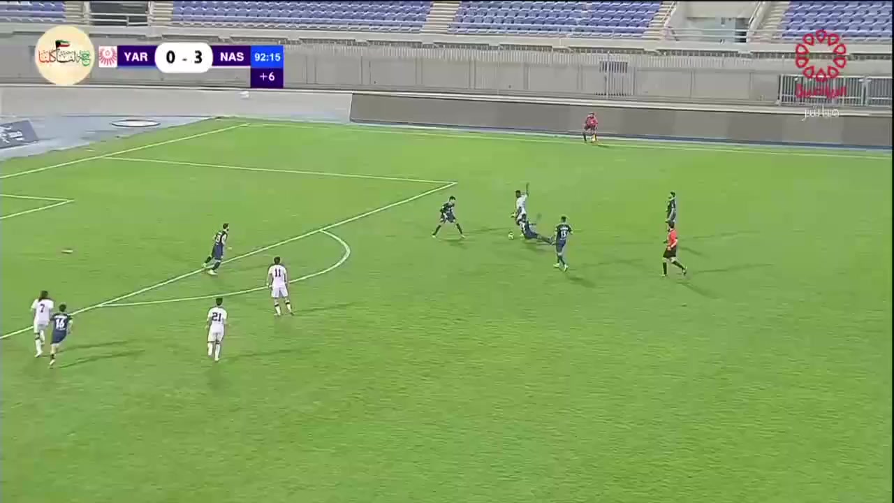 KUW D1 Al-Yarmouk Vs Al-Nasar  Goal in 94 min, Score 0:4