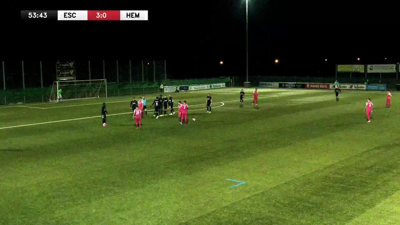 GER OBW ESC Geestemunde Vs SV Hemelingen  Goal in 53 min, Score 4:0