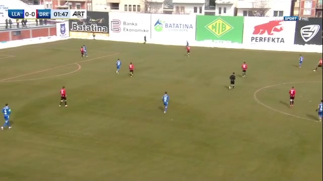 Kos L KF Llapi Vs KF Drenica Skenderaj Bianor Neto Goal in 3 min, Score 1:0