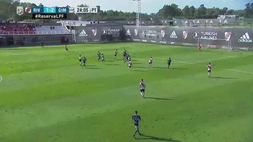 AR L（R） River Plate R Vs Gimnasia LP Reserves  Goal in 25 min, Score 2:2