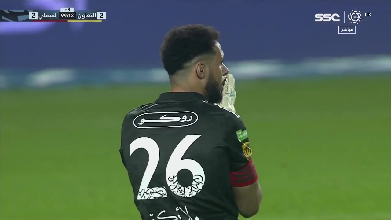 KSA PR Al-Taawon Vs Al-Faisaly Harmah  Goal in 100 min, Score 2:2