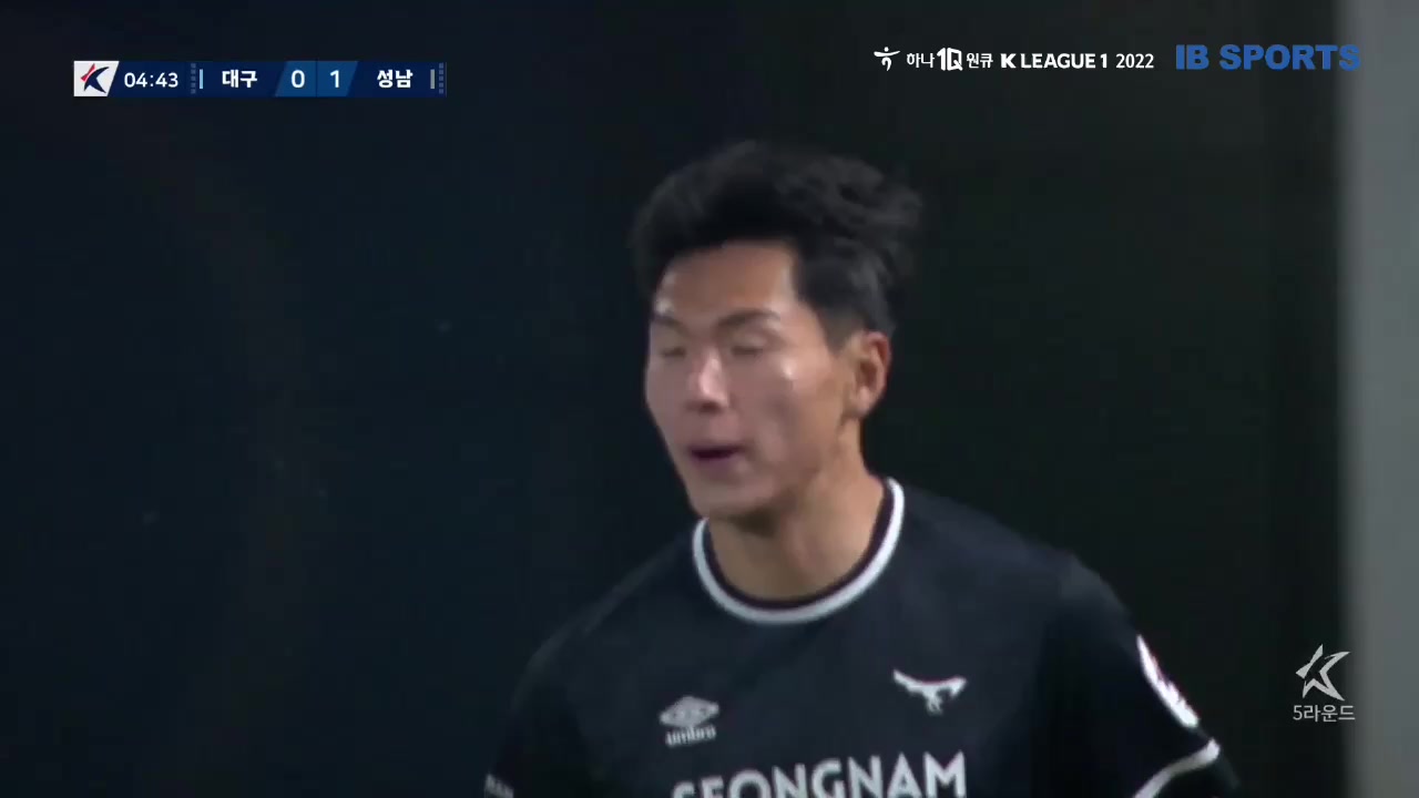 15 Daegu FC Vs Seongnam FC 4 skor gol Seong-su Jeon, skor 0:1