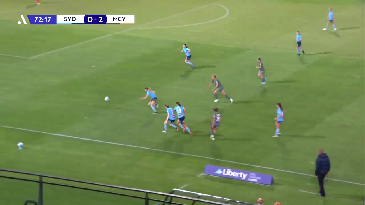 AUS WAL Sydney FC (w) Vs Melbourne City (w) Vine Goal in 73 min, Score 1:2