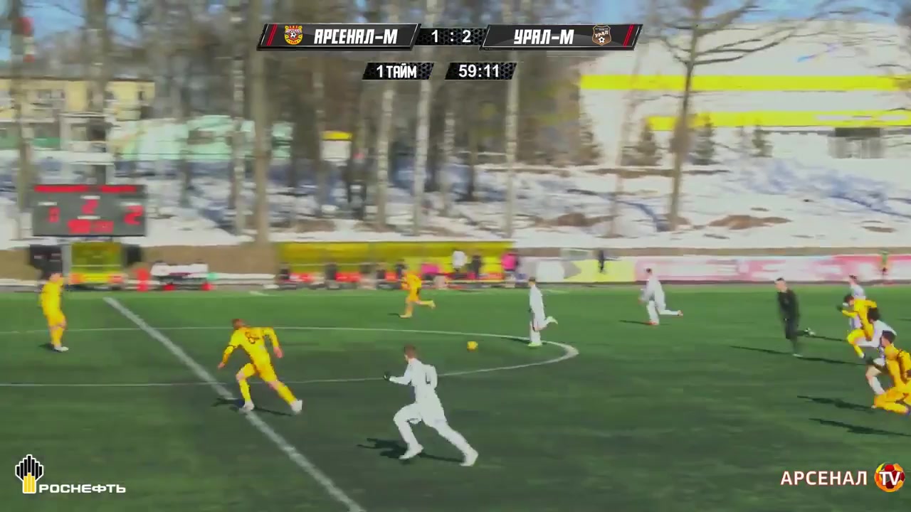 RUS YthC Arsenal Tula Youth Vs FK Ural Youth 61 phút Vào, ghi bàn 1:3