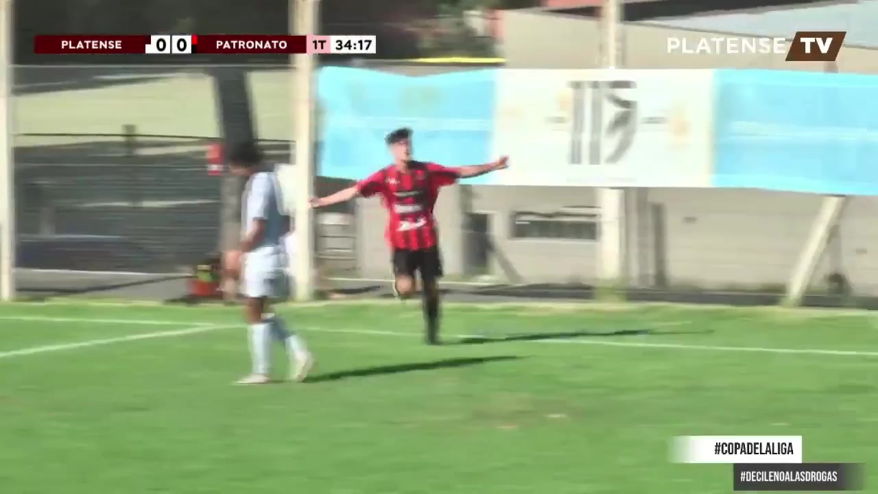 AR L（R） Platense Reserves Vs CA Patronato Reserves  Goal in 34 min, Score 0:1