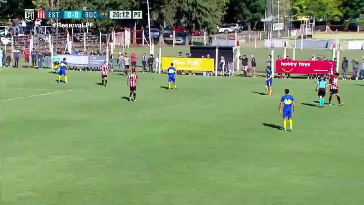 AR L（R） Estudiantes LP Reserves Vs Boca Juniors Reserve  Goal in 21 min, Score 0:1