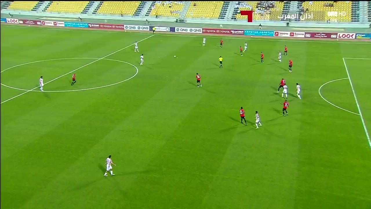 QAT D1 Al Rayyan Vs Al Shamal Ali Olwan Goal in 42 min, Score 2:1