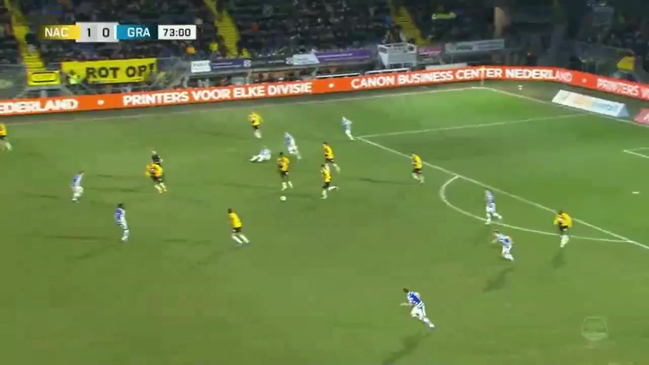 17 NAC Breda Vs De Graafschap 73 skor gol Ralf Seuntjens, skor 2:0