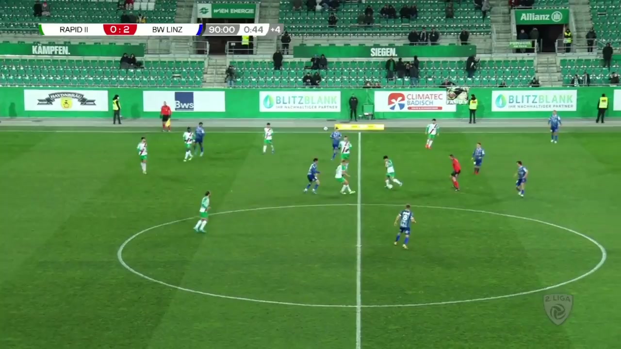 128 Rapid Vienna (Youth) Vs FC Blau Weiss Linz 93 skor gol Anteo Fetahu, skor 0:3