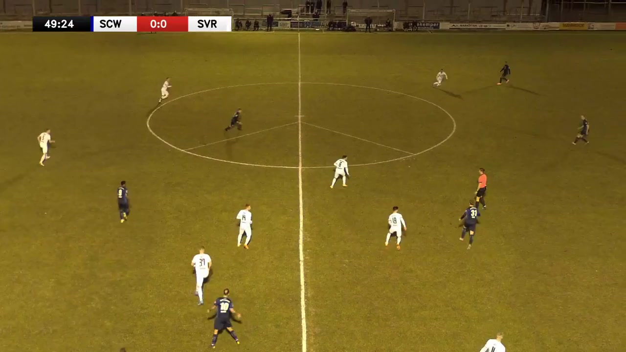 GER Reg Wiedenbruck Vs SV Rodinghausen Schaub Goal in 50 min, Score 0:1