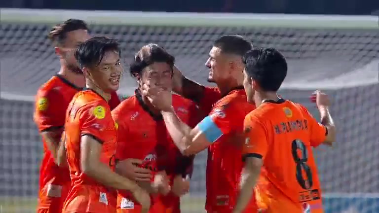 THA L2 Ayutthaya United Vs Udon Thani Mann Aung Kaung Goal in 69 min, Score 0:1