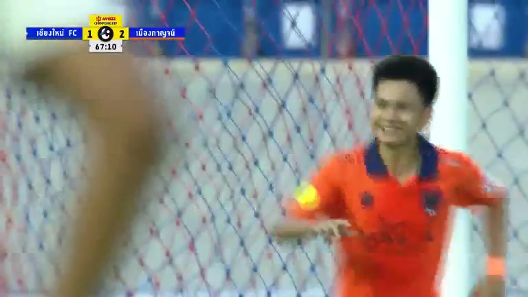 THA L2 Chiangmai FC Vs Muangkan FC Keereeleang G. Goal in 71 min, Score 1:3