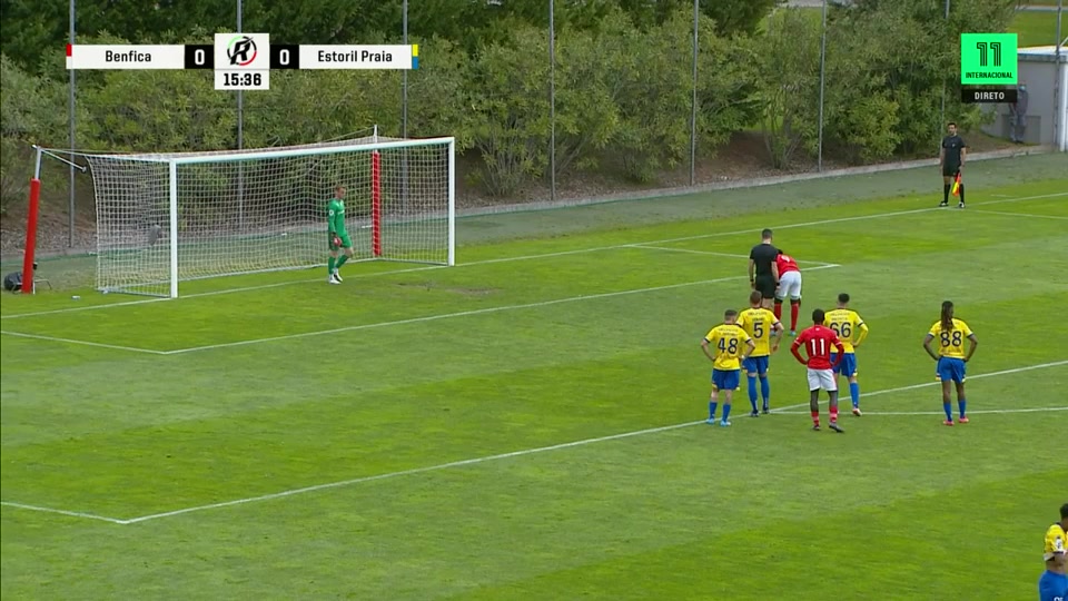 Por U23 Benfica U23 Vs Estoril U23  Goal in 16 min, Score 1:0