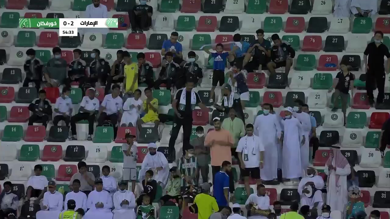 UAE LP Emirates Club Vs Khor Fakkan Douglas Tanque Goal in 55 min, Score 3:0