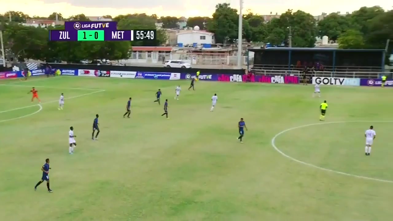 391 Zulia FC Vs Metropolitanos FC 57 skor gol , skor 1:1