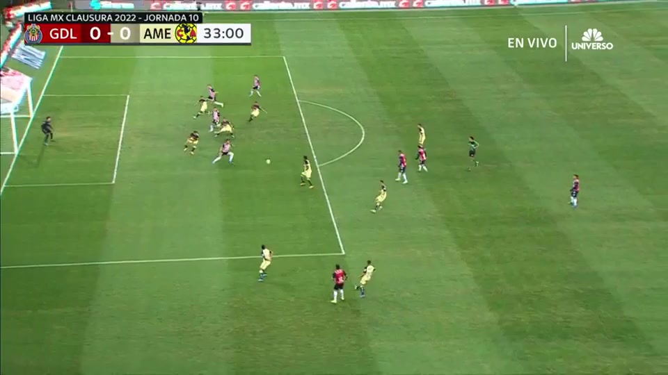 140 Chivas Guadalajara Vs Club America 32 skor gol , skor 1:0