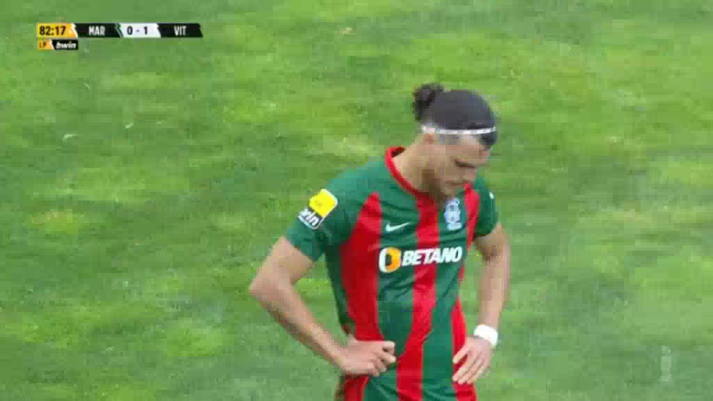 POR D1 Maritimo Vs Vitoria Guimaraes Nicolas Janvier Goal in 83 min, Score 0:1