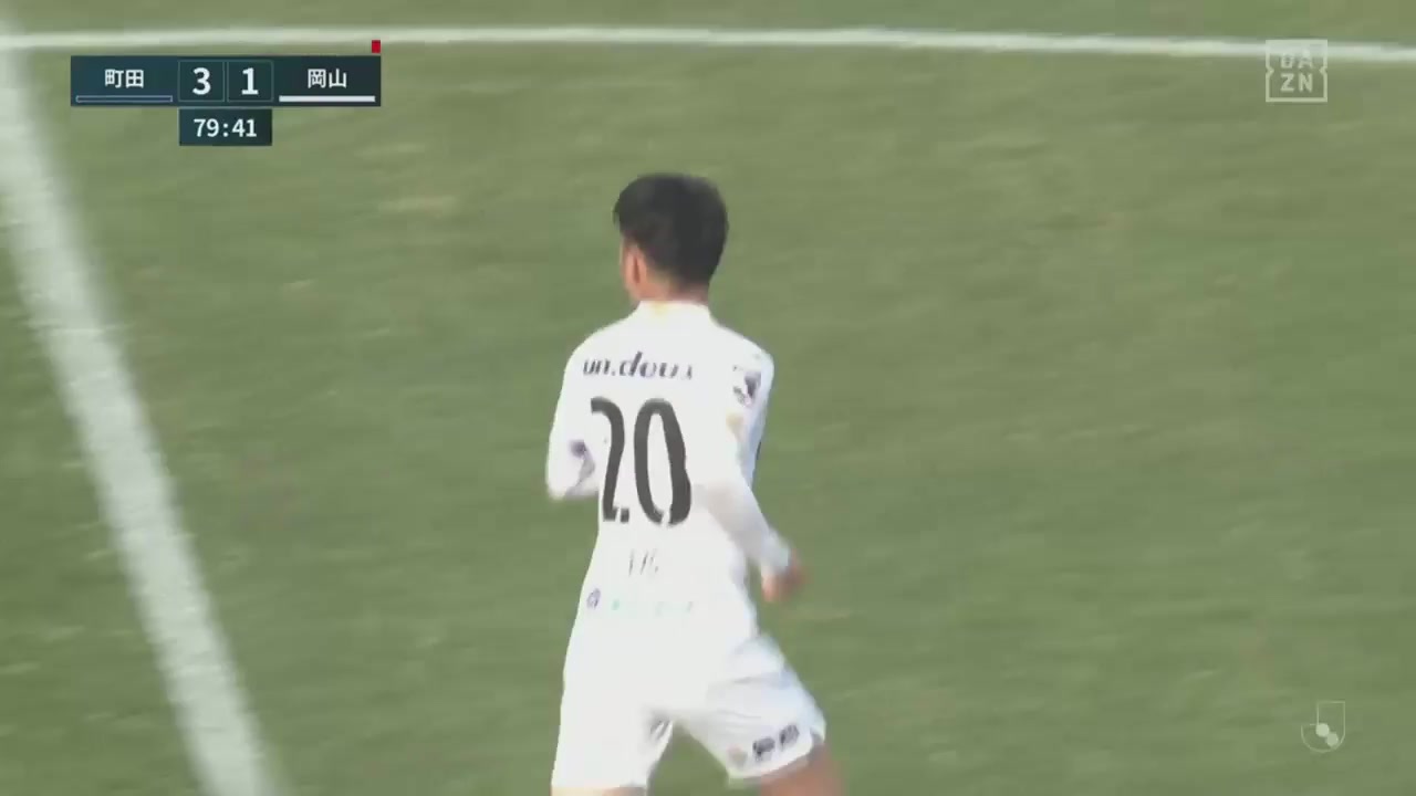 JPN D2 Machida Zelvia Vs Fagiano Okayama 80 ทำประตู Riyo Kawamoto ประตู, ทำคะแนน 3:1