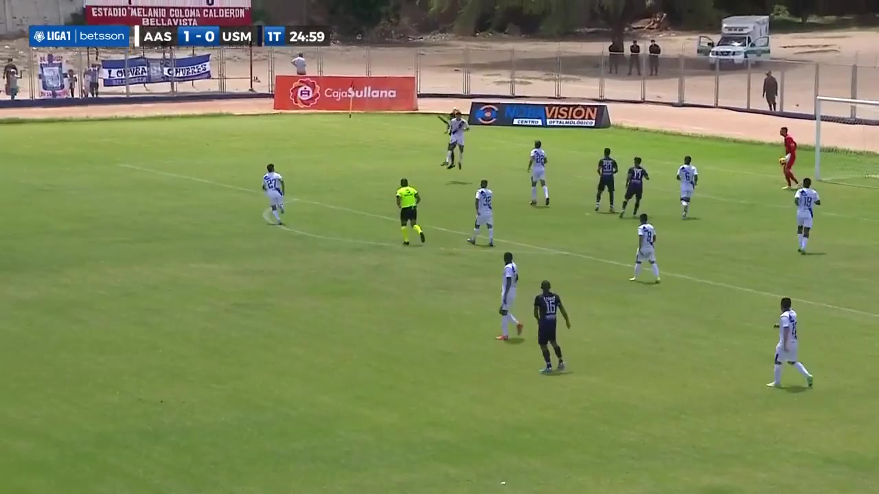 PER D1 Alianza Atletico Sullana Vs Dep.San Martin 26 phút Nestor Adrian Fernandez PalaciosVào, ghi bàn 2:0