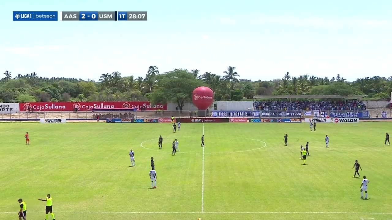 PER D1 Alianza Atletico Sullana Vs Dep.San Martin Juan Enrique Tuesta Macedo Goal in 29 min, Score 2:1