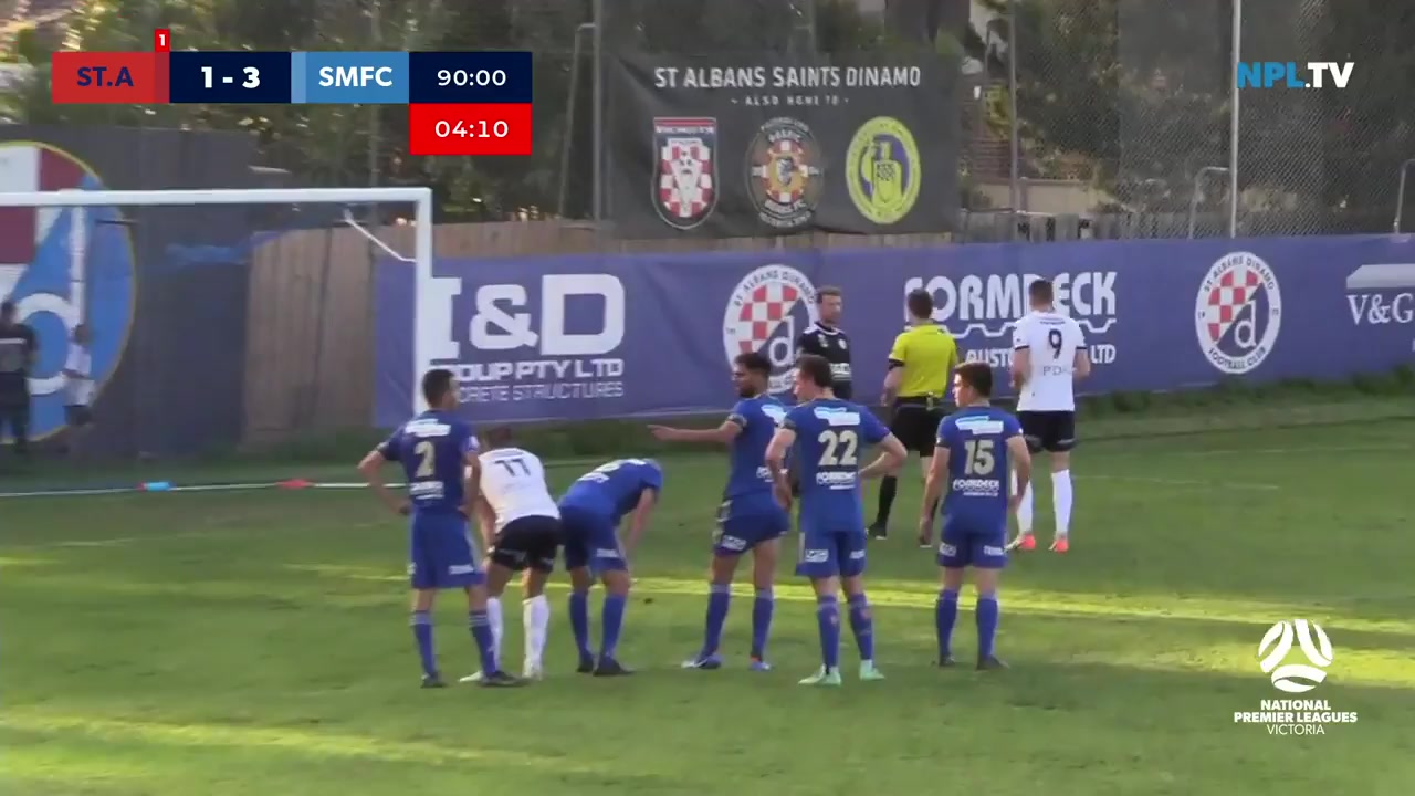 AUS VPL St Albans Saints Vs South Melbourne 96 phút Vào, ghi bàn 1:4